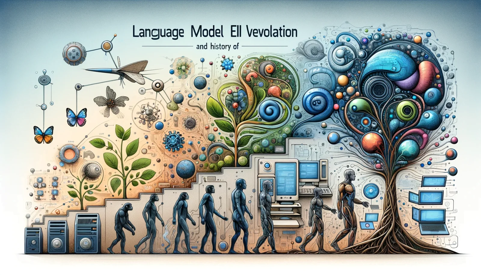 History and Evolution of Language Models in AI