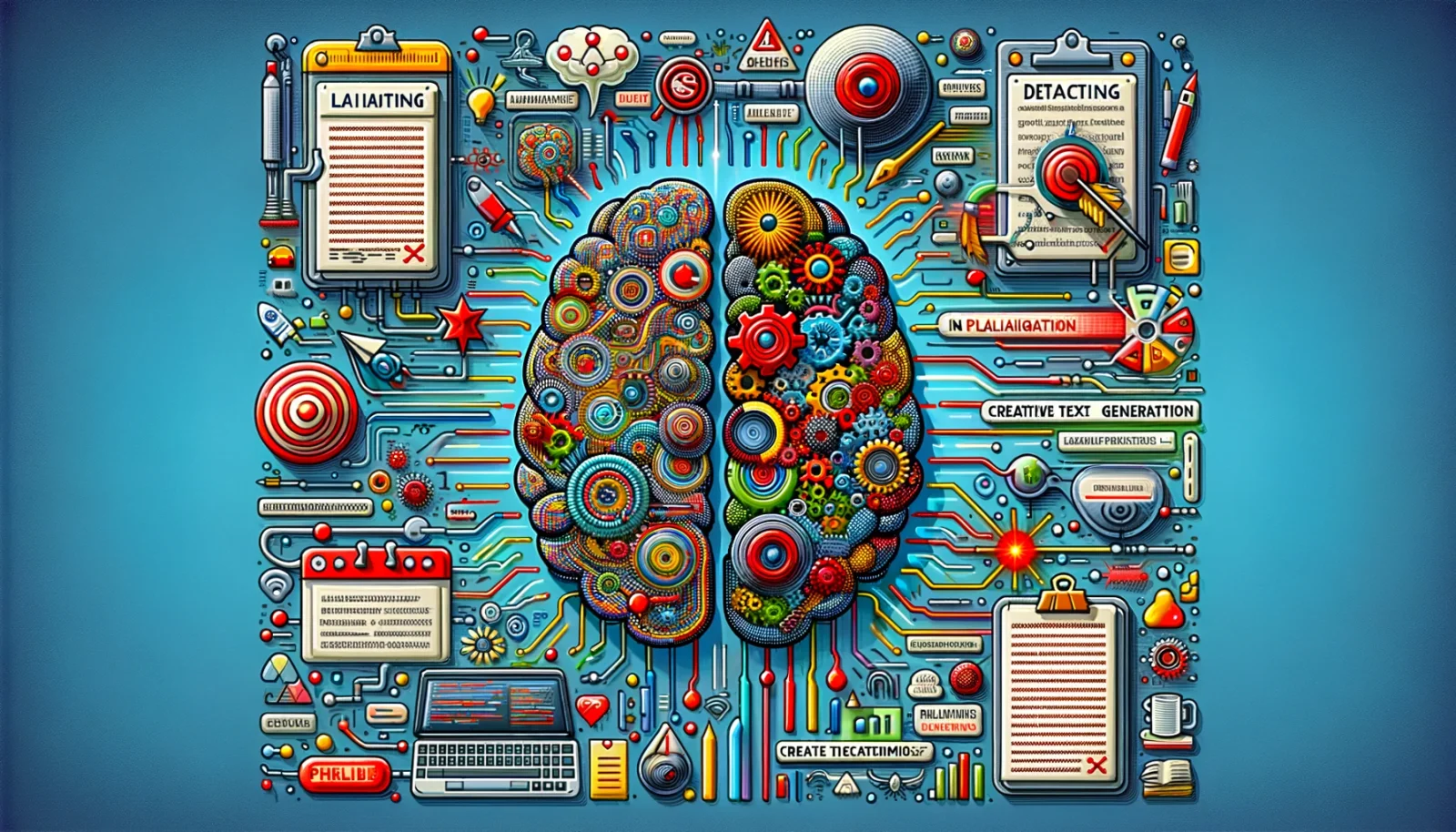 Language Models in Plagiarism Detection and Creative Text Generation